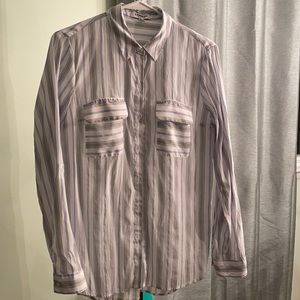 Express small “city shirt” blouse